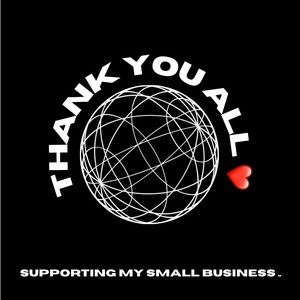 Thanks for supporting my small business. Nothing for sale here.